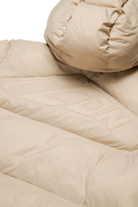 Hooded jacket - Almond Buff