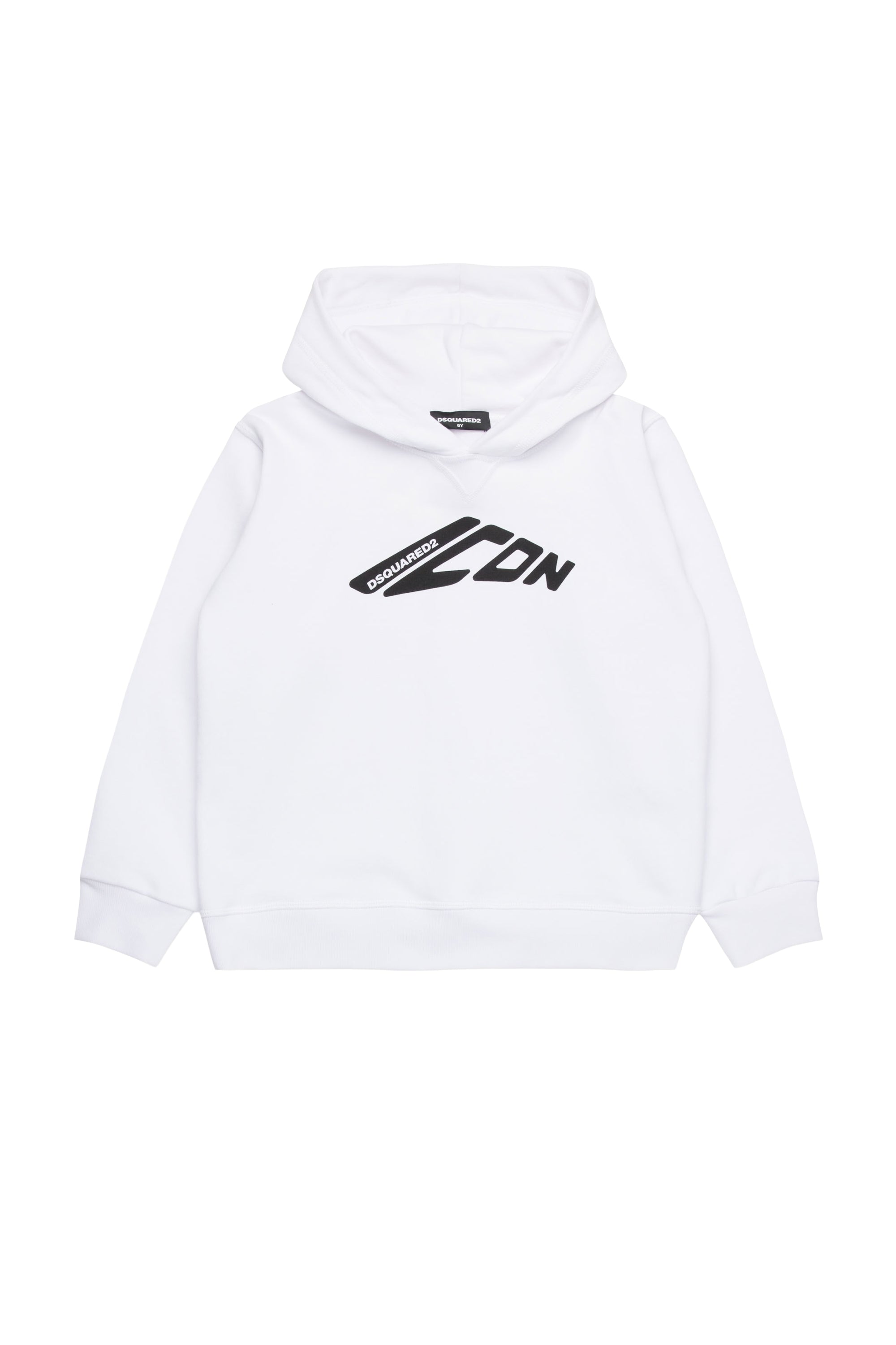 Sweat à capuche avec logo - White