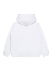 Sweat à capuche avec logo - White
