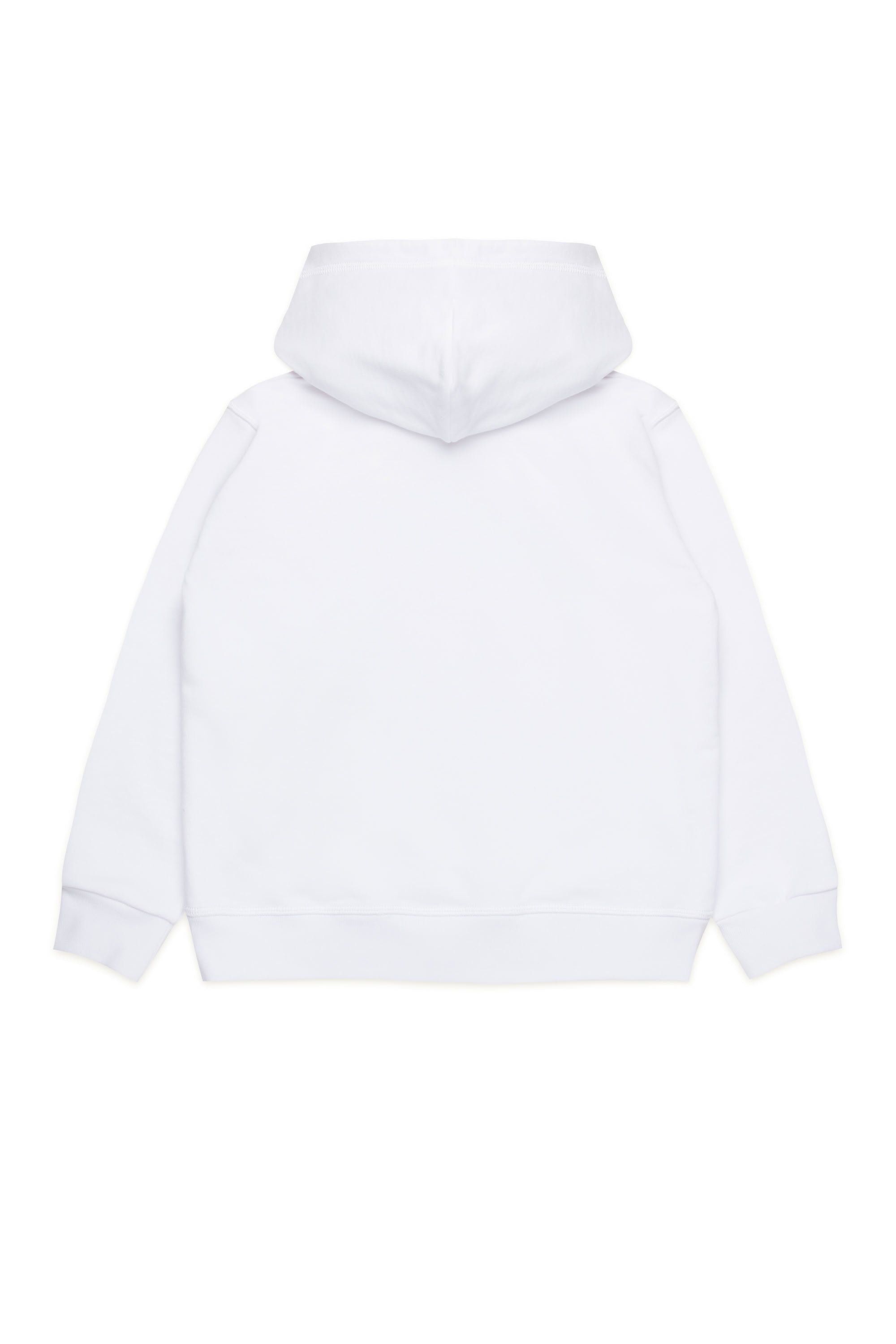 Sweat à capuche avec logo - White