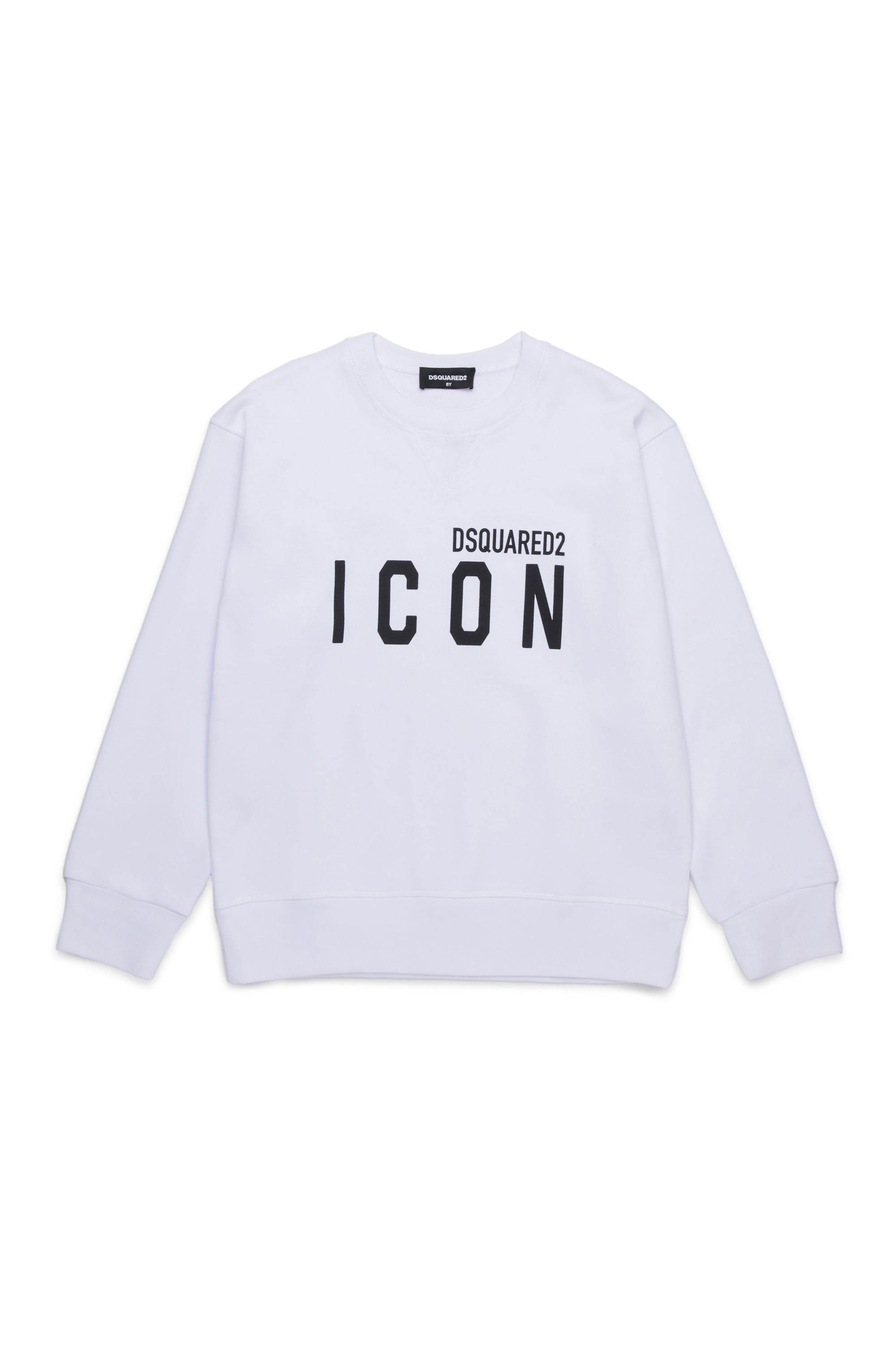 Sweatshirt with logo - White