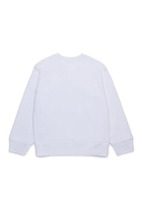 Sweatshirt with logo - White