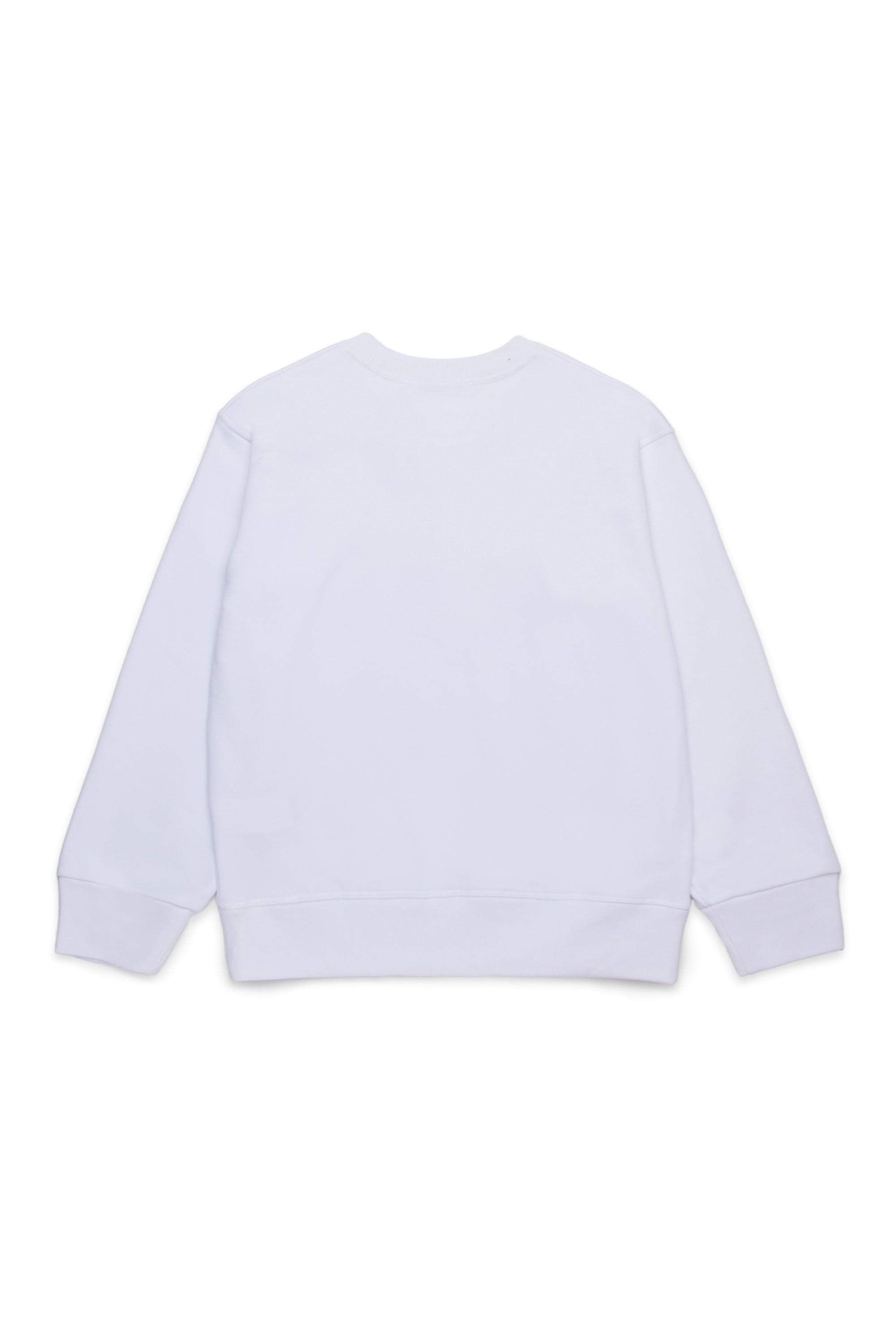 Sweatshirt with logo - White