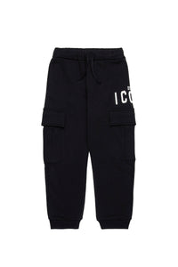Track trousers with logo - Black