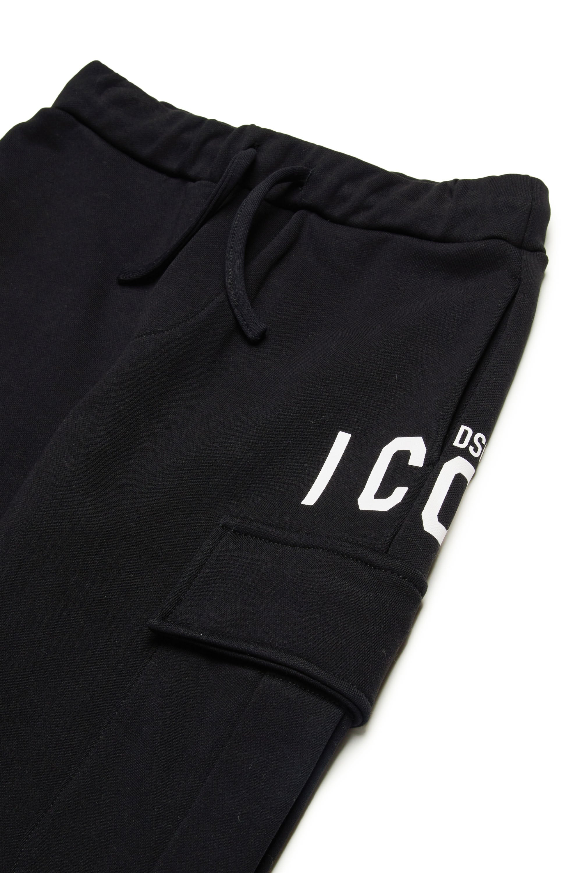 Track trousers with logo - Black