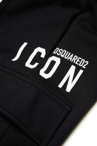 Track trousers with logo - Black