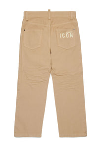 Pantalon en denim - Almond Buff