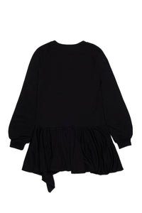 Asymmetric dress - Black
