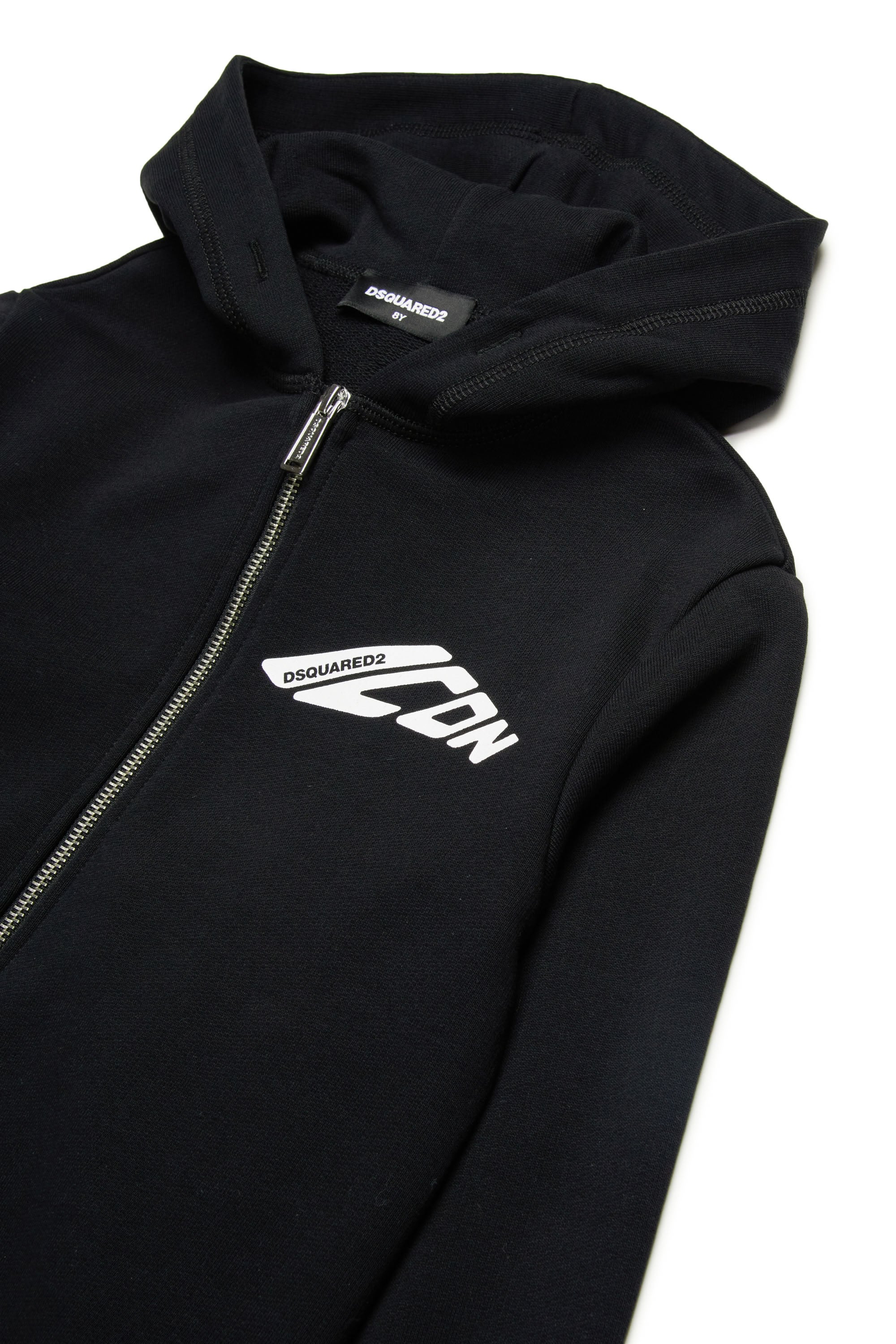 Sweat à capuche zippé - Black