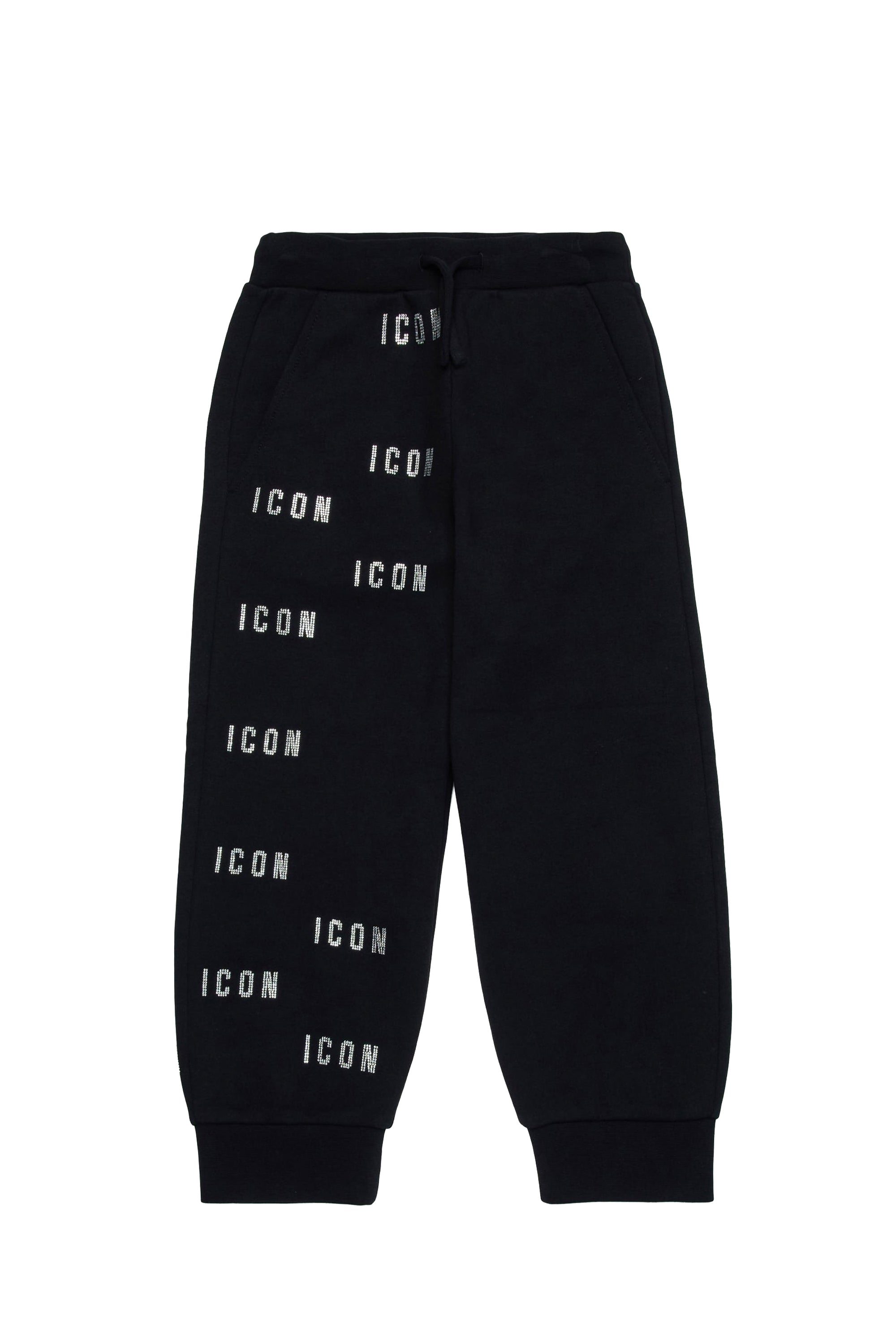 Track trousers with logo - Black