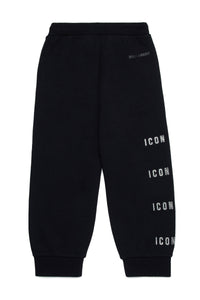 Track trousers with logo - Black