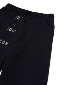 Track trousers with logo - Black