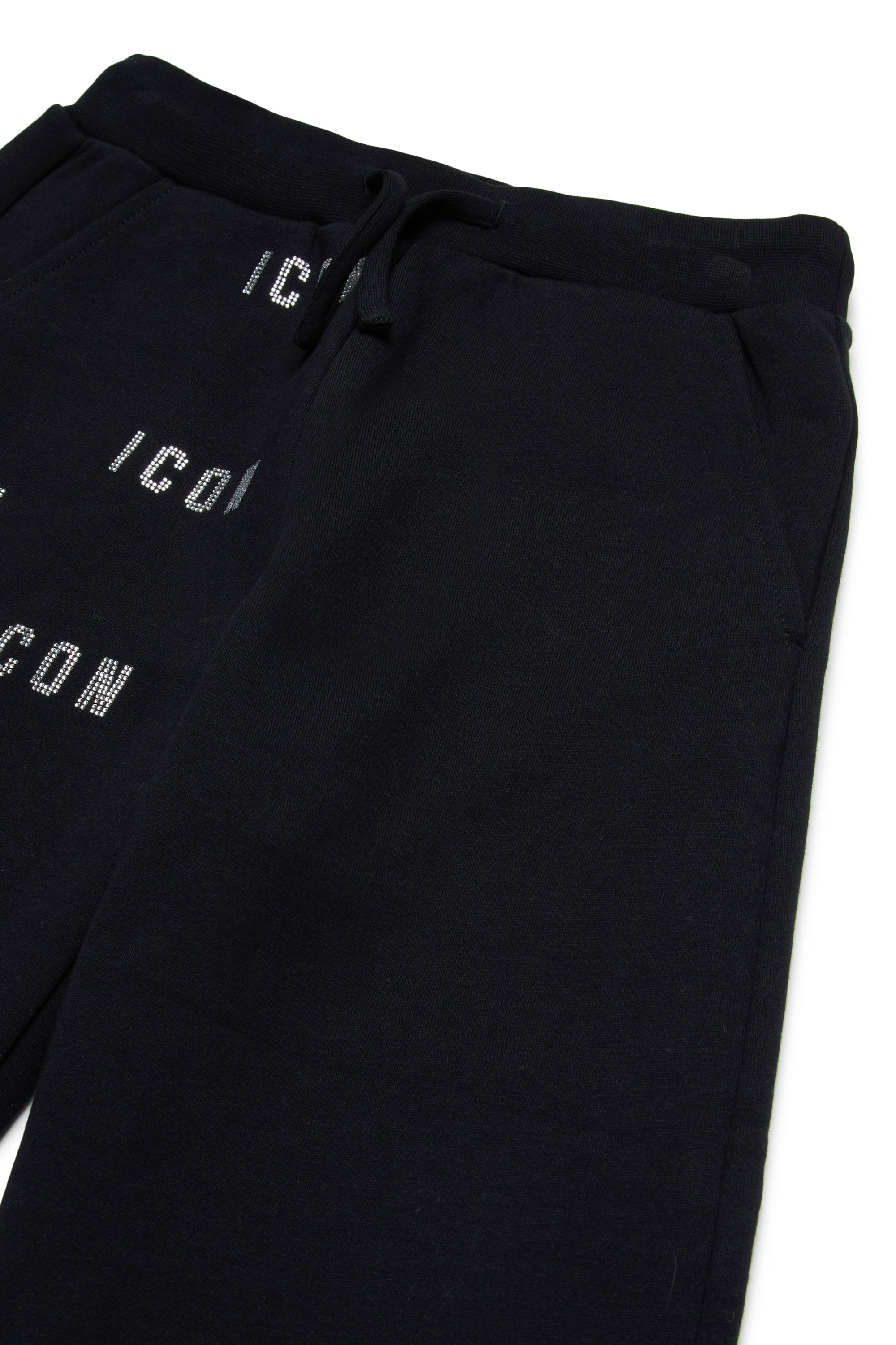 Track trousers with logo - Black