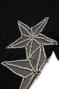 T-shirt à broderie - Black