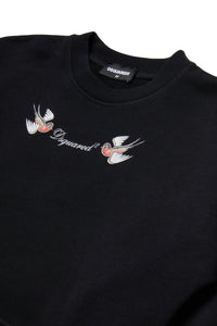Sweatshirt à impression - Black