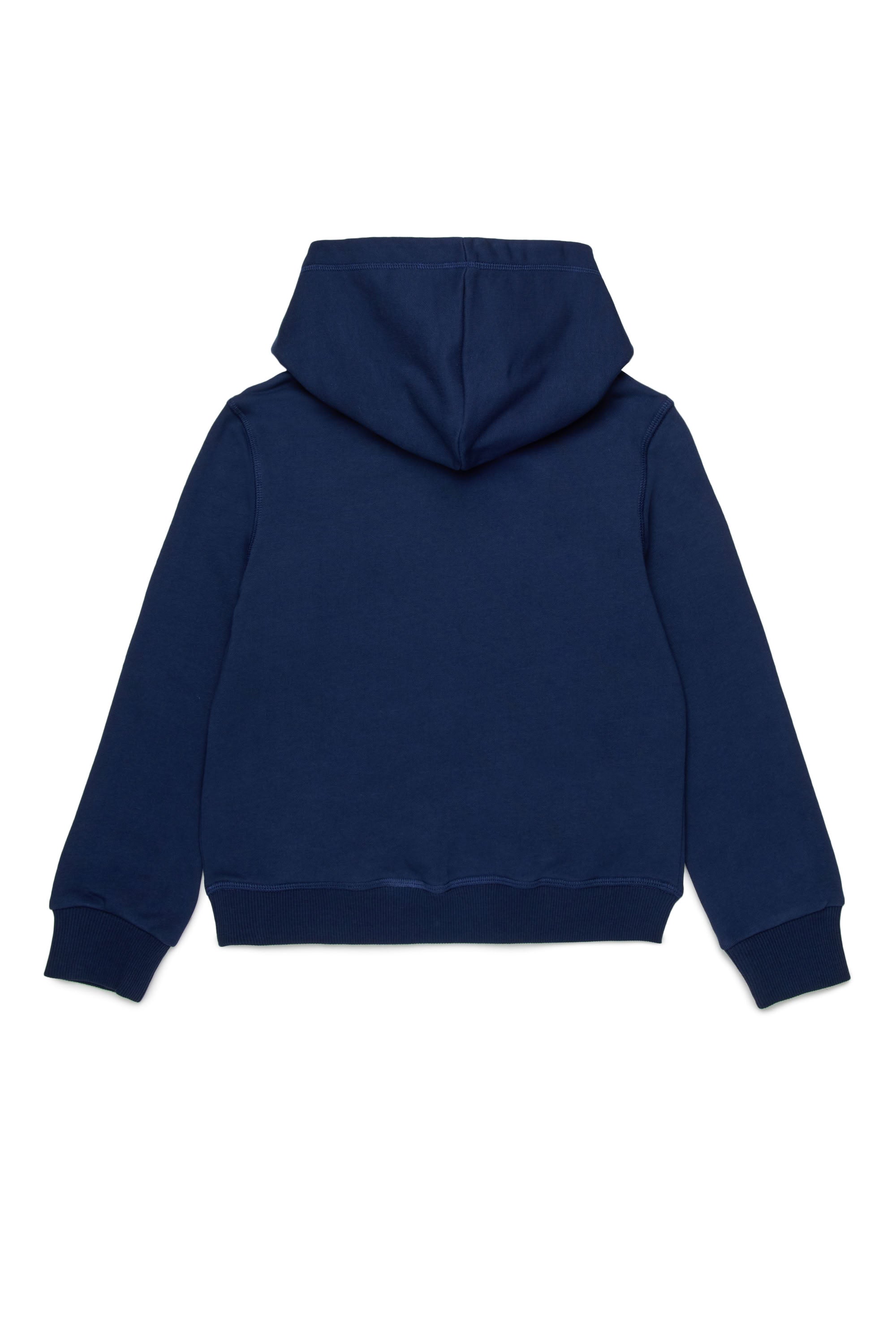 Printed hoodie - Medieval Blue