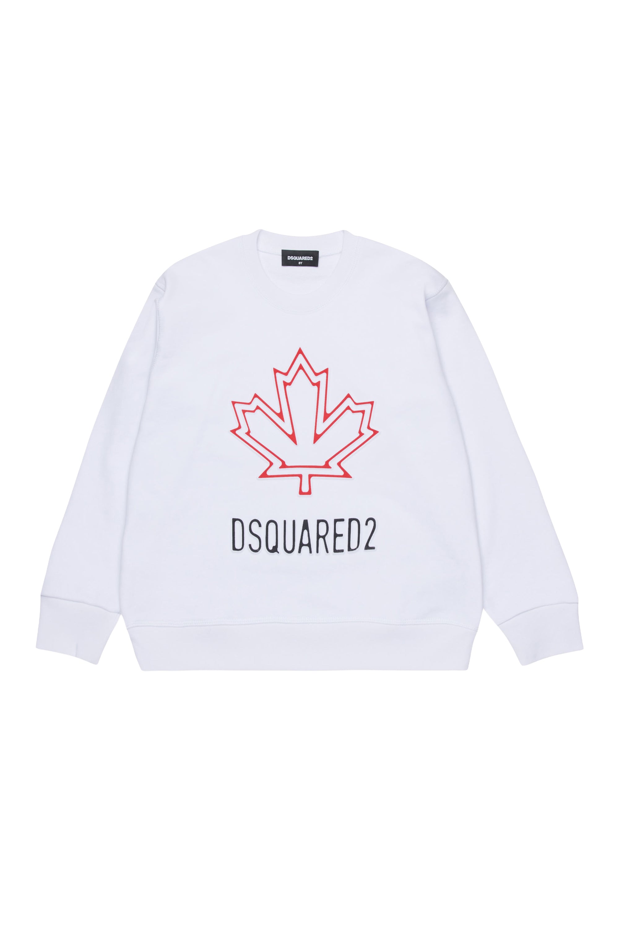 Sweatshirt with logo - White