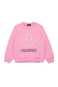 Sweatshirt with logo - Prism Pink