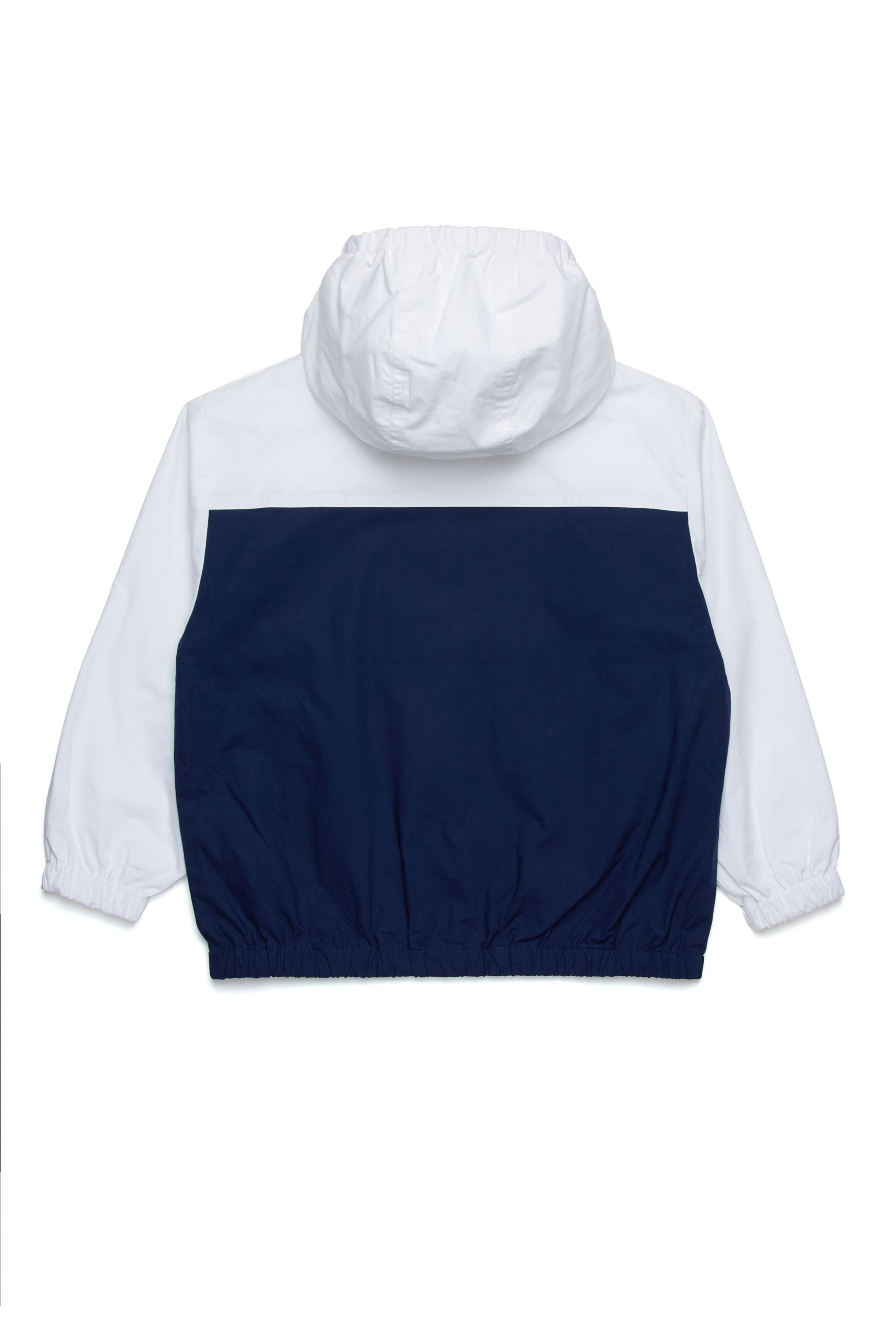 Windproof hooded jacket - Medieval Blue