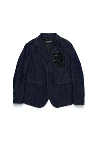 Veste avec poches - Blue Denim