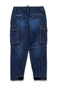Blue Denim Pantalon - Blue Denim
