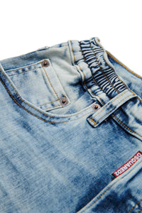 Blue Denim Short - Blue Denim
