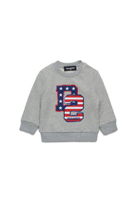 Sweatshirt à impression - Light Grey Melange