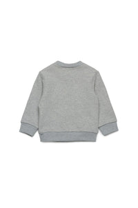 Pull à impression - Light Grey Melange