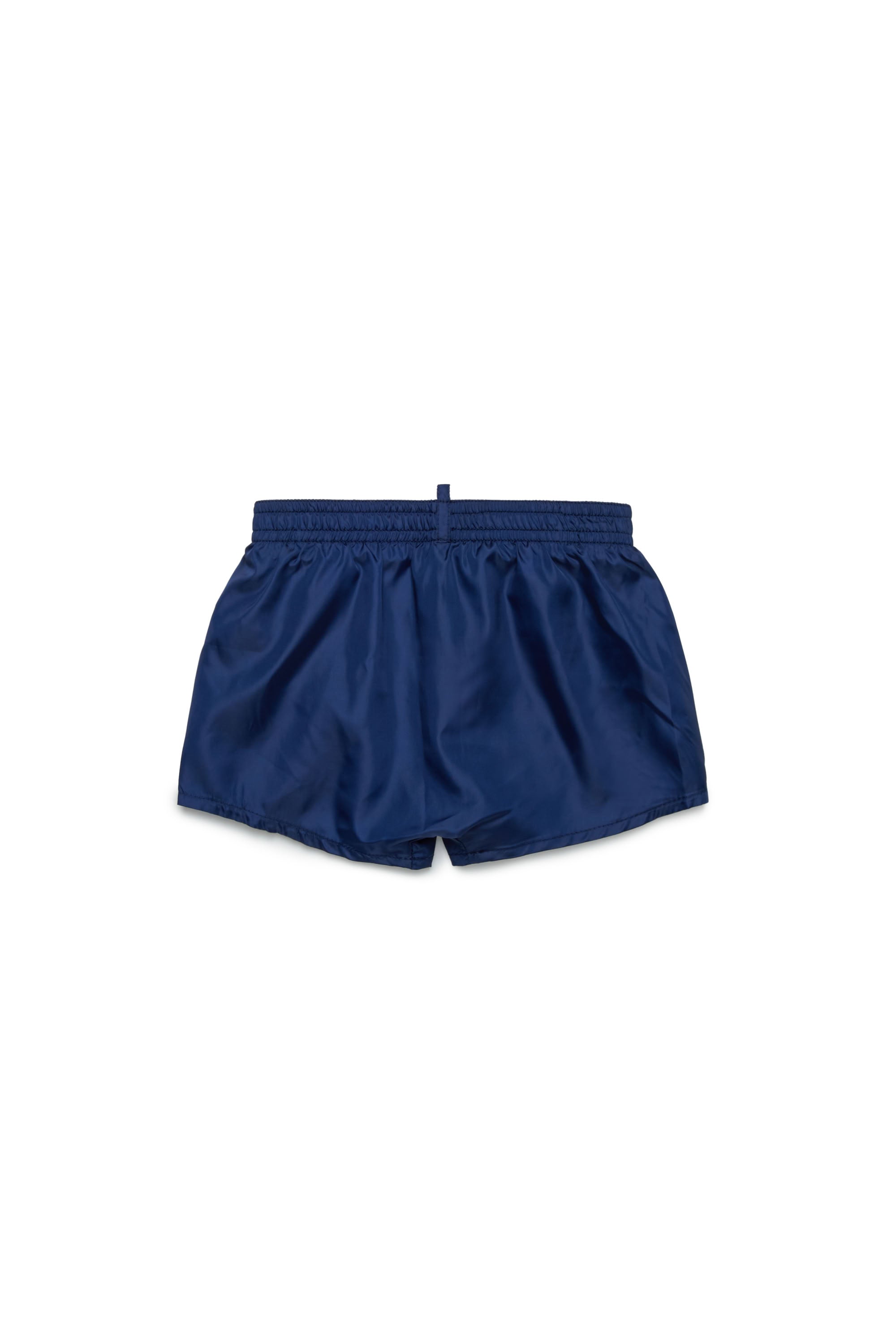 Elasticated waist swim shorts - Medieval Blue