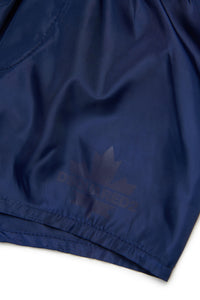 Elasticated waist swim shorts - Medieval Blue