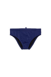 Maillot de bain à taille élastiquée - Medieval Blue