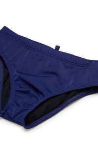 Maillot de bain à taille élastiquée - Medieval Blue