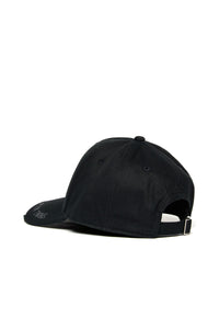 Embroidered cap - Black