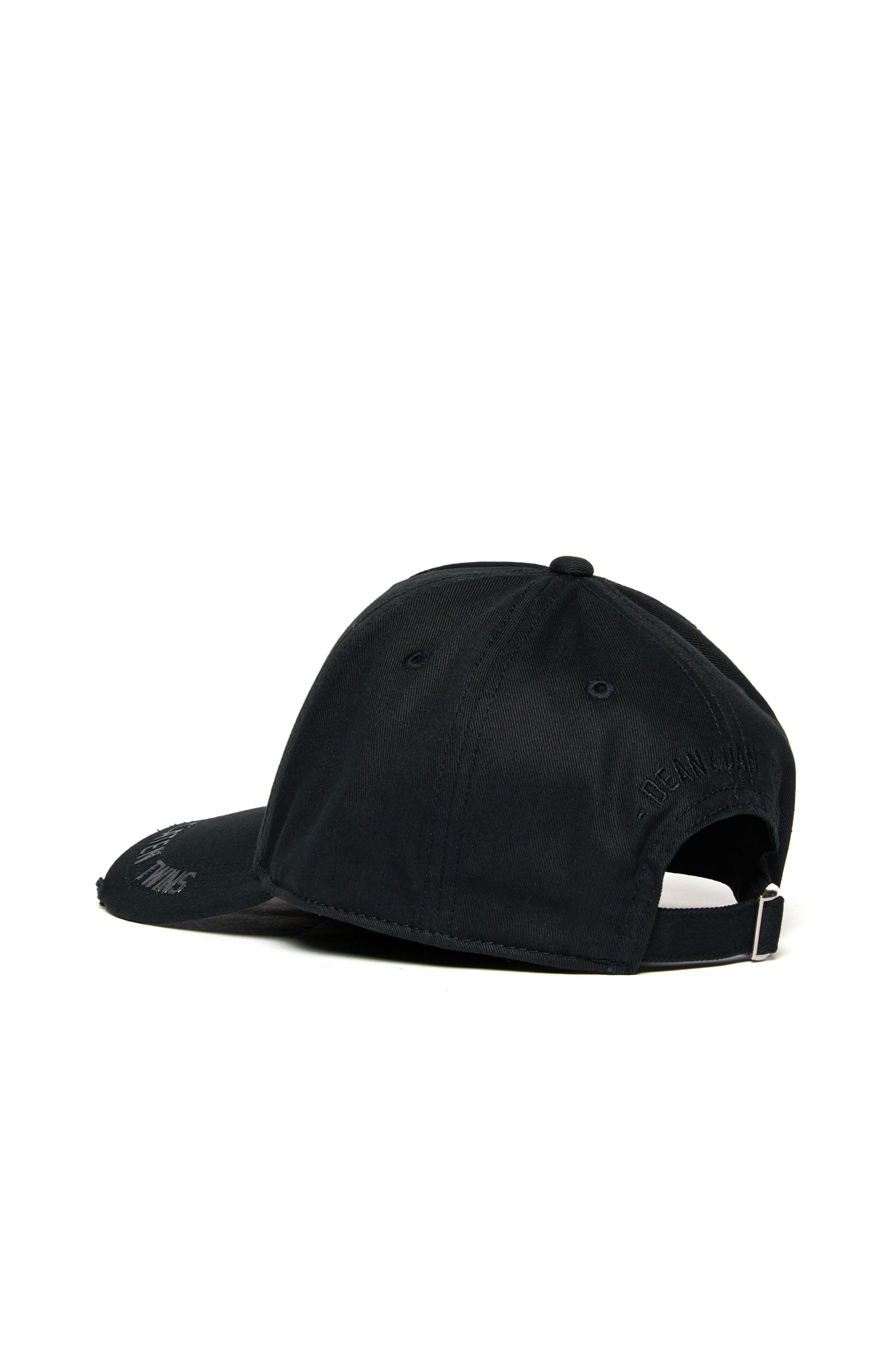 Embroidered cap - Black