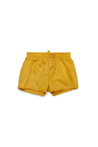 Elasticated waist swim shorts - Golden Glow