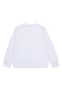 Sweatshirt à impression - White