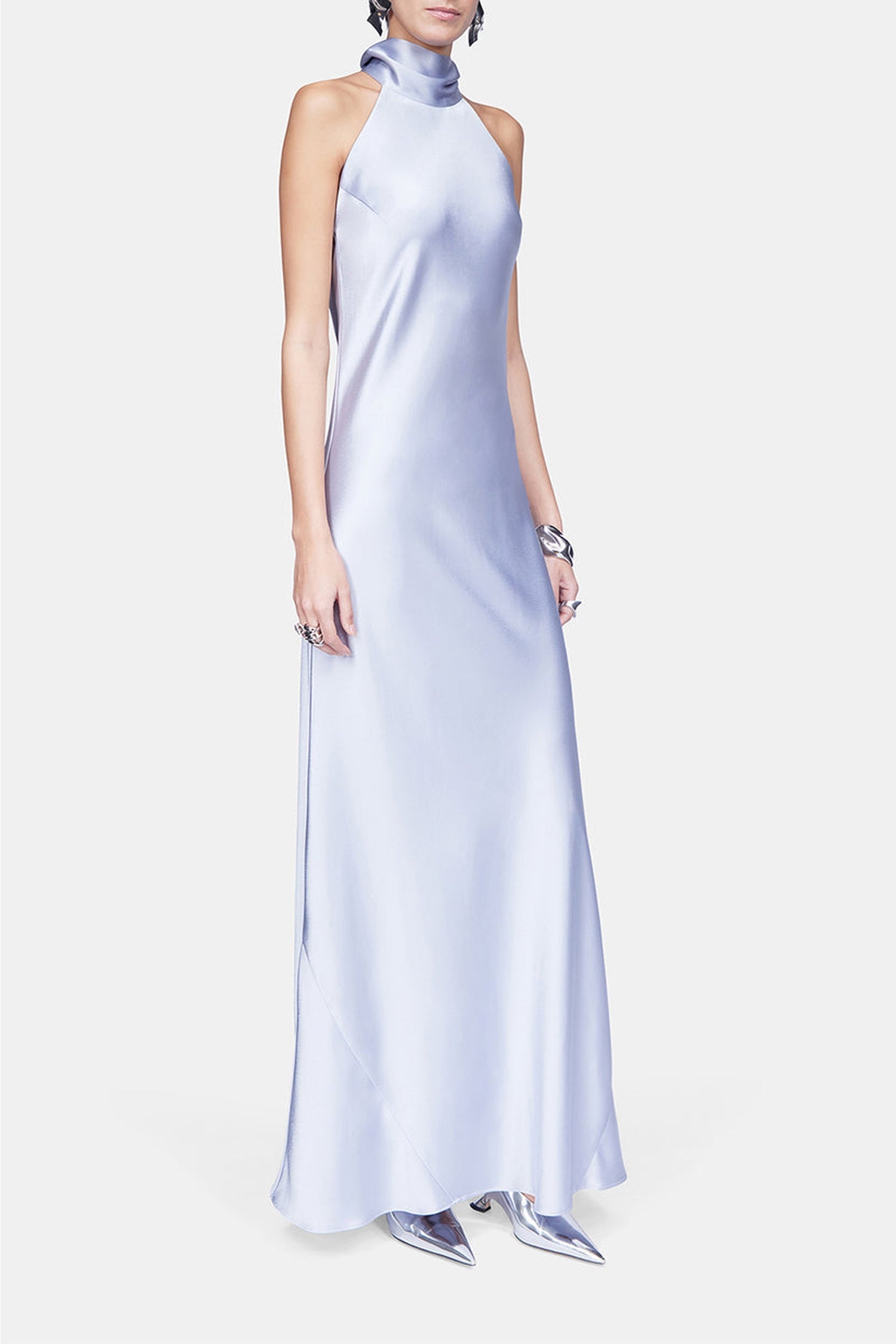 Robe Sienna longue - Silver