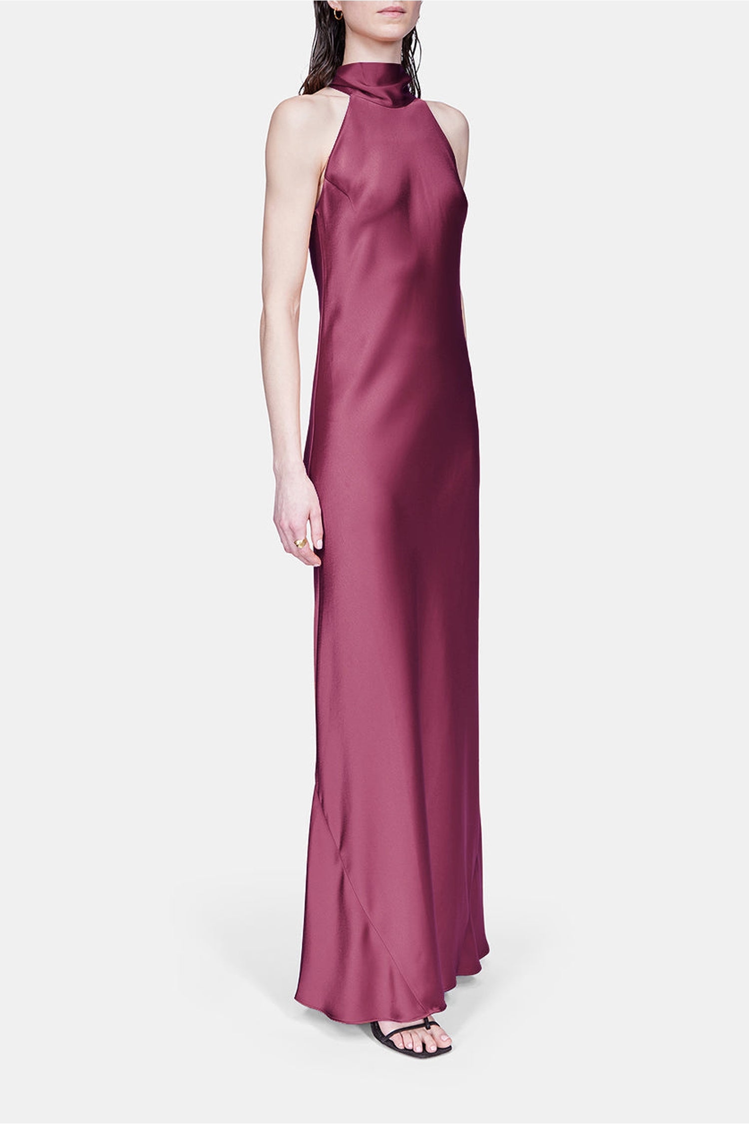 Robe Sienna longue - Burgundy
