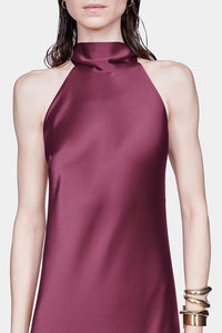 Robe Sienna longue - Burgundy