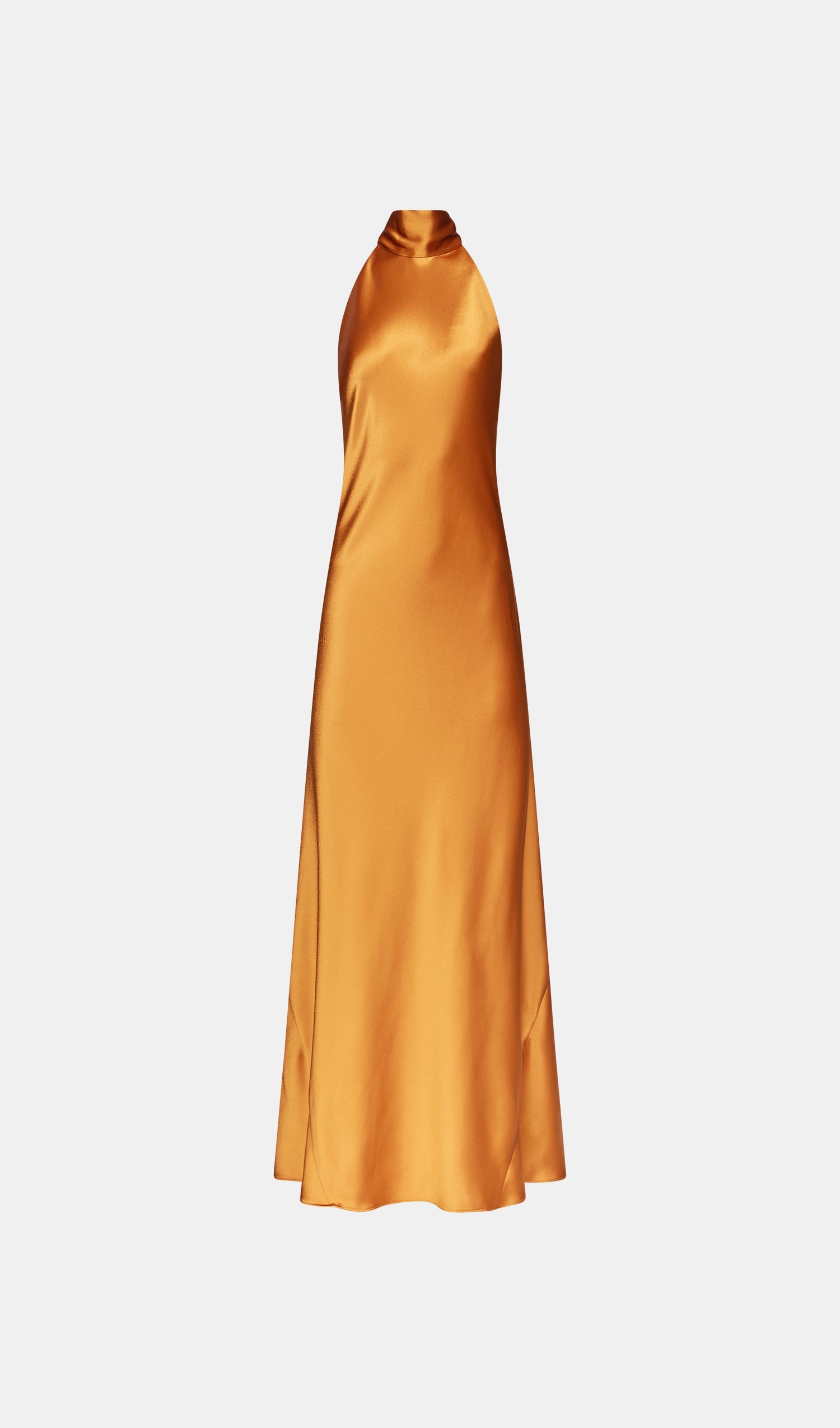 Robe Sienna longue - Brandy