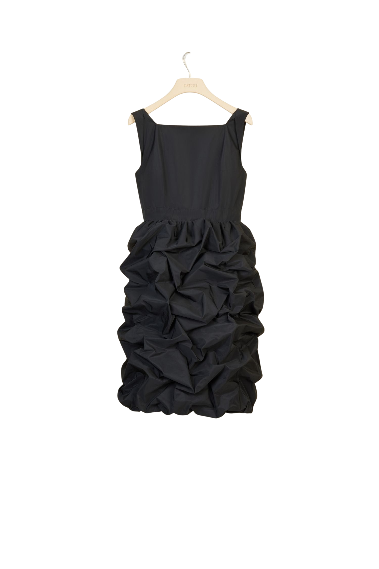 Robe en faille à jupe boule - Noir