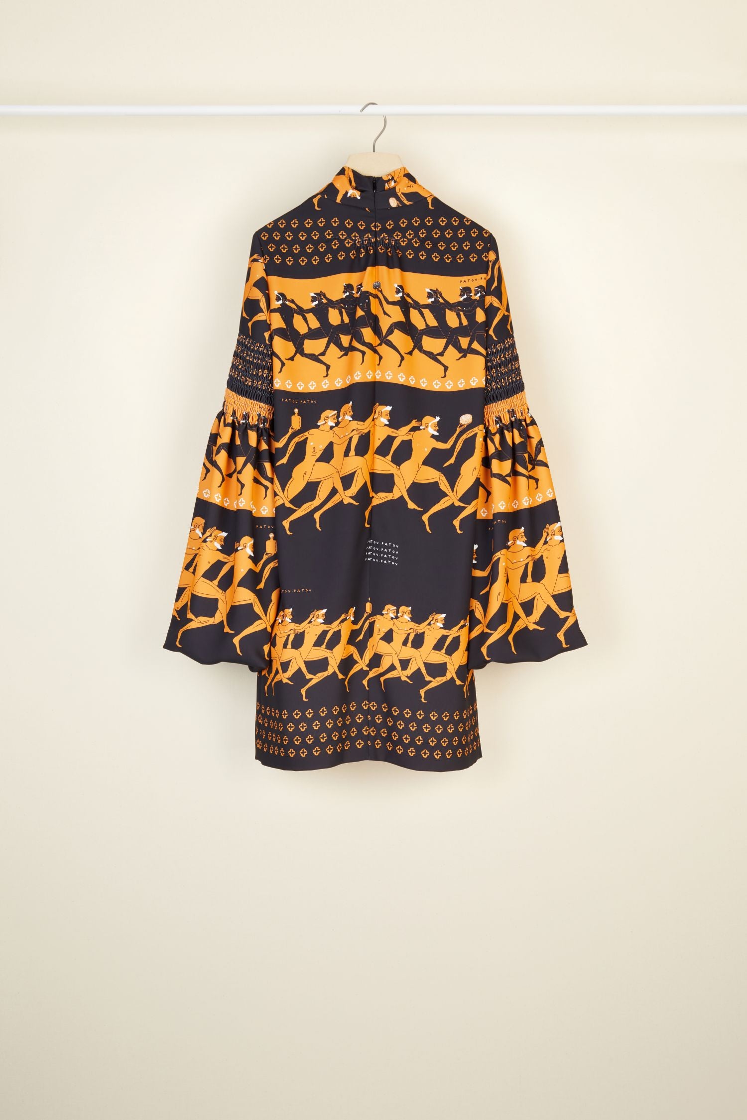 Robe courte imprimée à col lavallière - Sport Education
