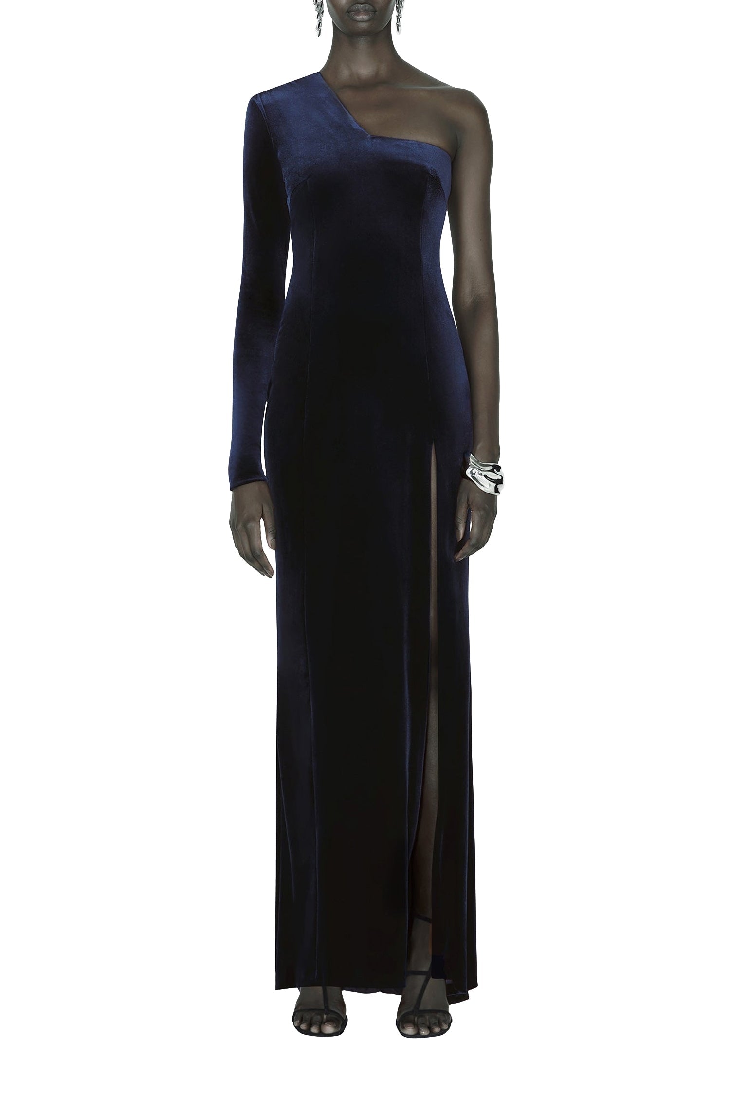 Robe Rosie à fente - Midnight