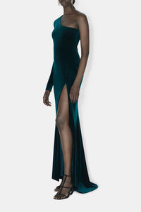 Robe Rosie à fente - Pine