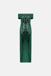 Robe longue Glencoe - Emerald