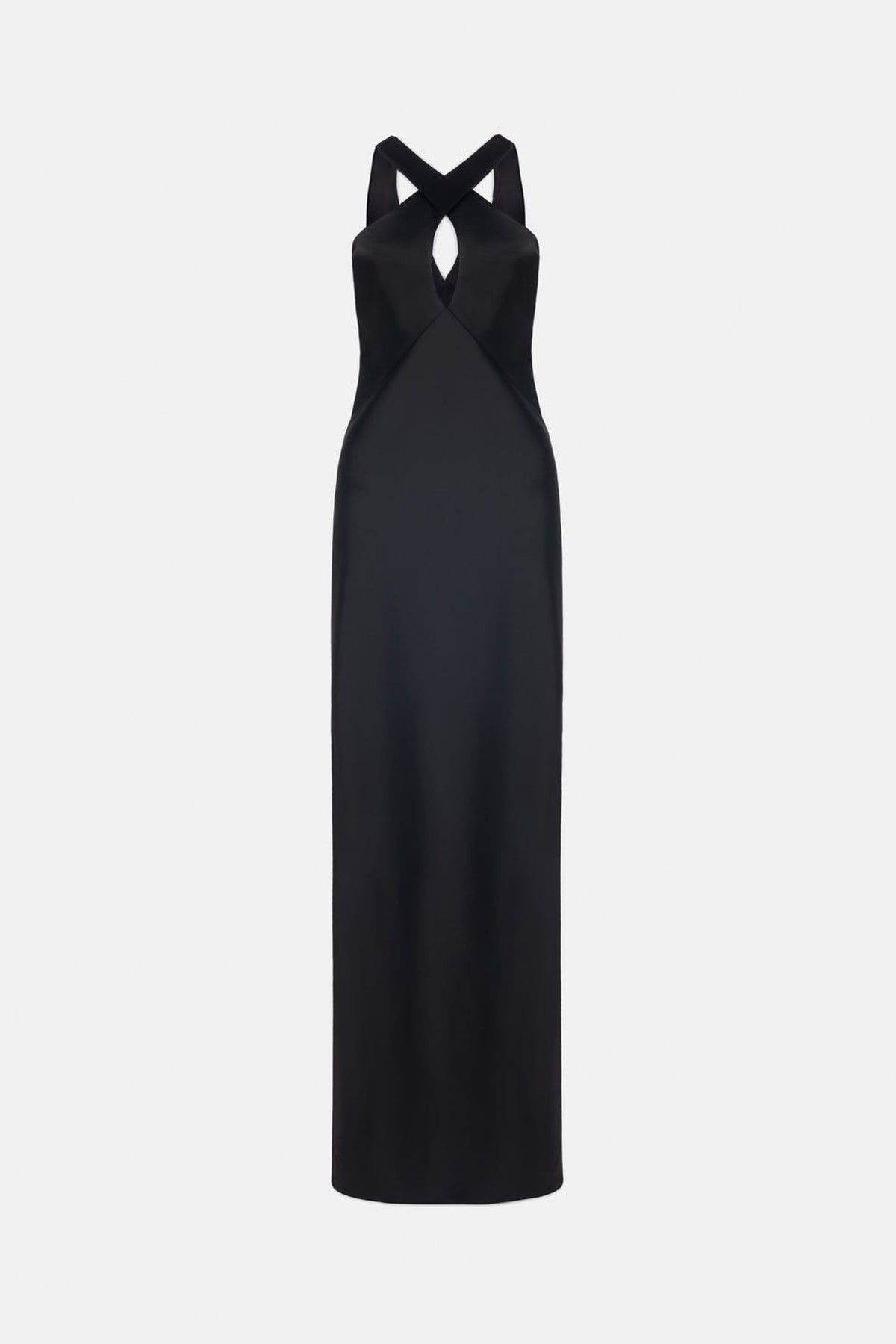 Robe longue Evelyn sans manches - Black