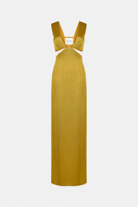 Robe longue Beverly - Olive