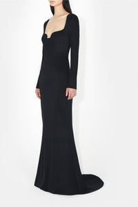 Robe longue Arch - Black