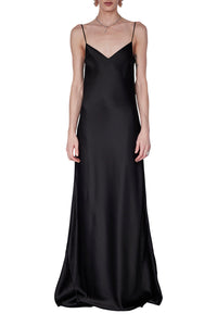 Provence V-neck dress - Black