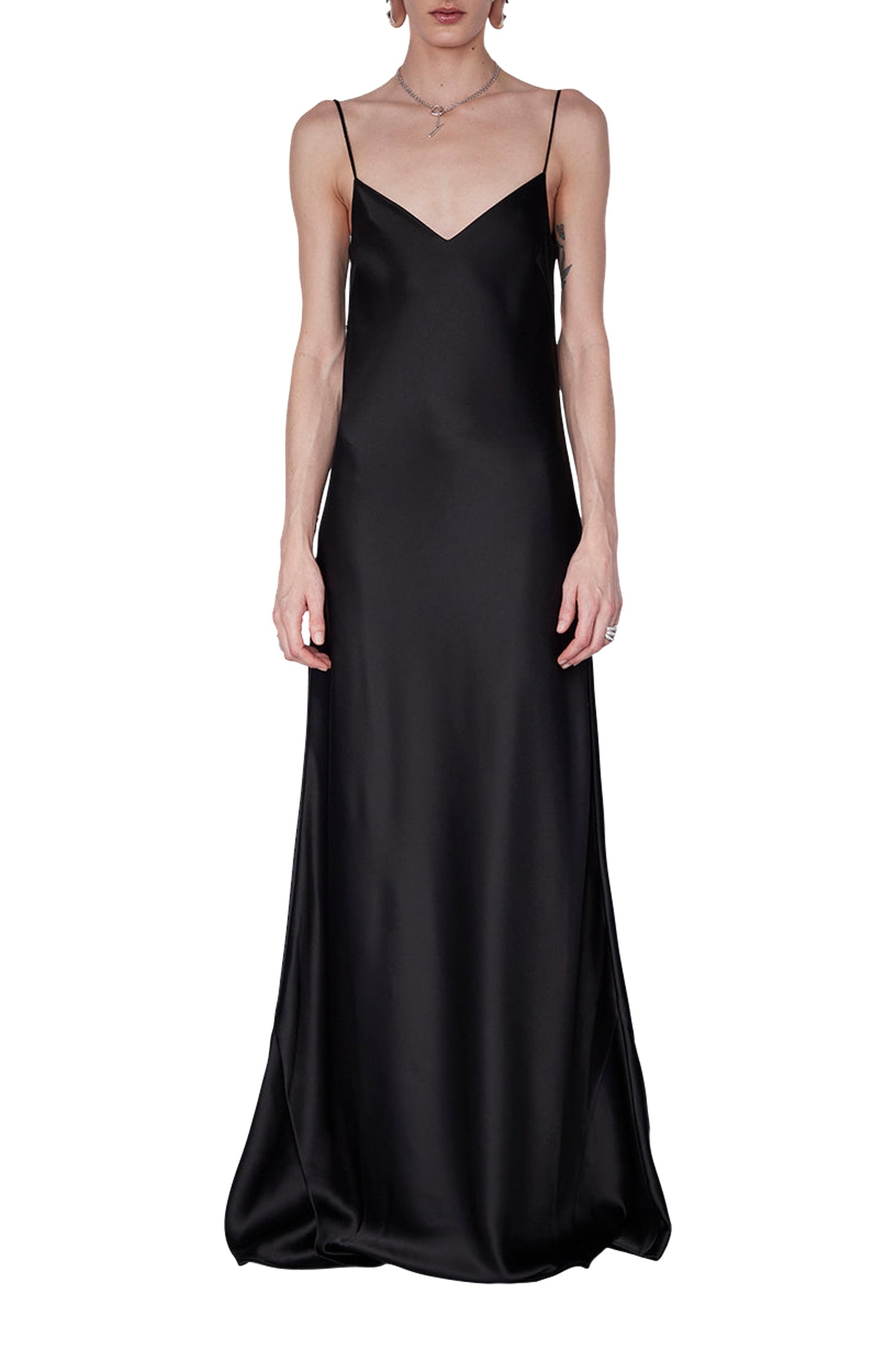Provence V-neck dress - Black